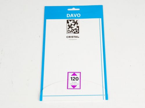 Davo Streifen Cristal glasklar C120 (164 x 124 mm) DV22121 Neu