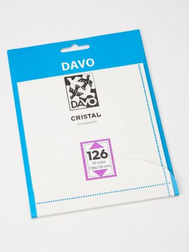 Davo Streifen Cristal glasklar C126 (139 x 130 mm) DV22126 Neu