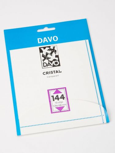 Davo Streifen Cristal glasklar C144 (128 x 144 mm) DV22144 Neu