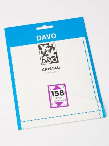 Davo Streifen Cristal glasklar C158 (113 x 162 mm) DV22158 Neu