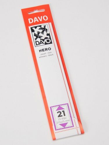 Davo Streifen Nero schwarz N21 (215 x 25 mm) DV21021 Neu