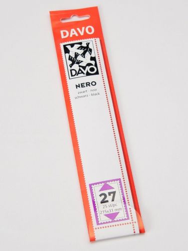 Davo Streifen Nero schwarz N27 (215 x 31 mm) DV21027 Neu