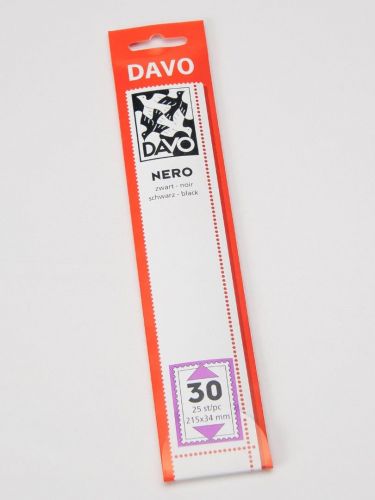 Davo Streifen Nero schwarz N30 (215 x 34 mm) DV21030 Neu