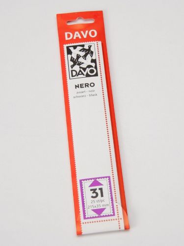 Davo Streifen Nero schwarz N31 (215 x 35 mm) DV21031 Neu