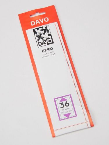 Davo Streifen Nero schwarz N36 (215 x 40 mm) DV21036 Neu