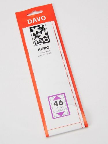 Davo Streifen Nero schwarz N46 (215 x 50 mm) DV21046 Neu