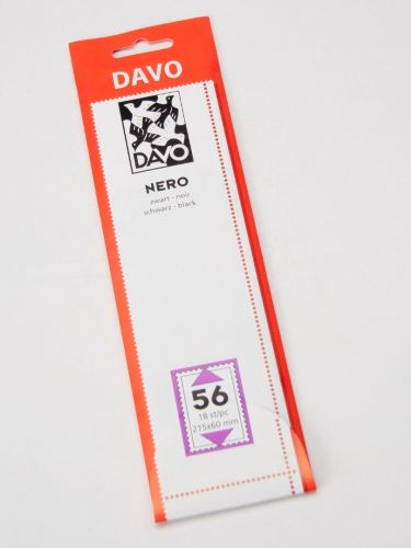 Davo Streifen Nero schwarz N56 (215 x 60 mm) DV21056 Neu