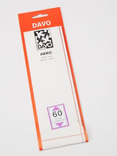 Davo Streifen Nero schwarz N60 (215 x 64 mm) DV21060 Neu