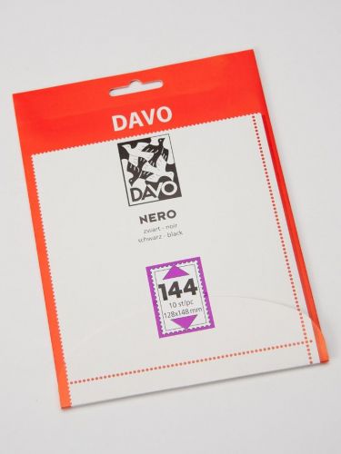 Davo Streifen Nero schwarz N144 (128 x 148 mm) DV21144 Neu