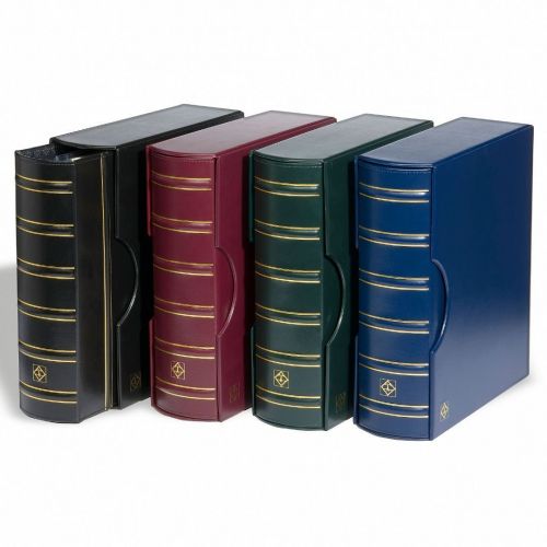 Leuchtturm Ringbinder/ Kassette Blau Grande Classic Gigant 301901 Neu