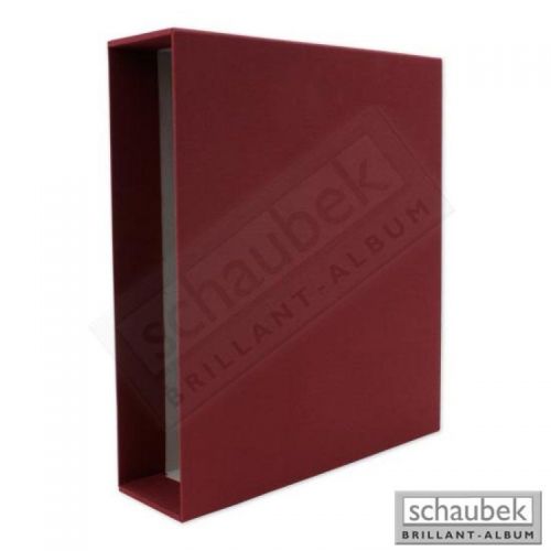 Schaubek Kassette / Schuber Rot KS1051 Neu