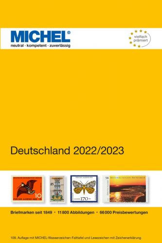 Michel Katalog Deutschland 2022/2023 Neu