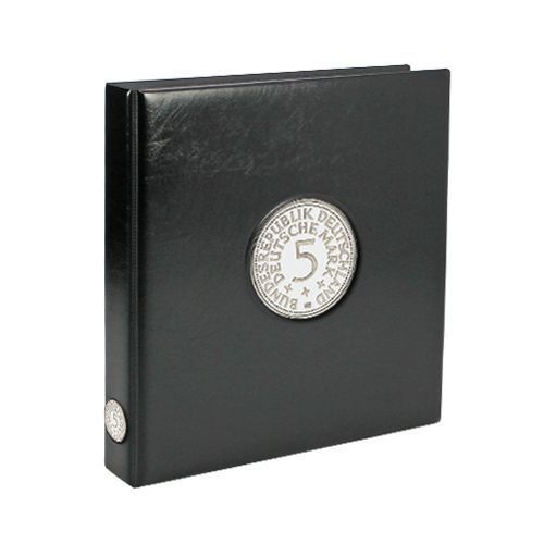 Safe Premium Münzalbum für 5 DM-Umlaufmünzen mit 4 Blättern Nr. 7413 Neu