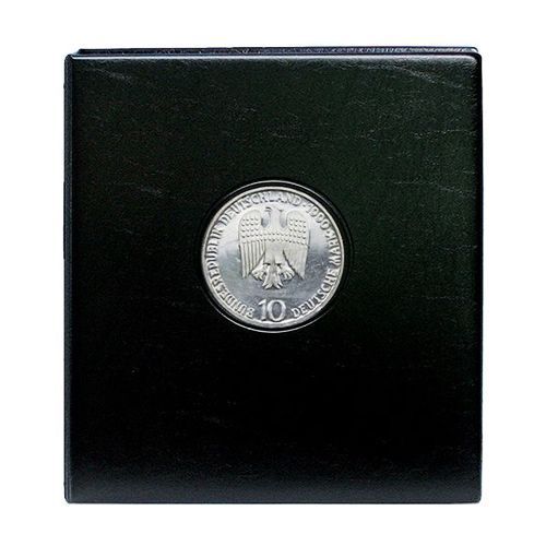 Safe Premium Münzalbum für 10 DM-Gedenkmünzen mit 5 Blättern Nr. 7414 Neu