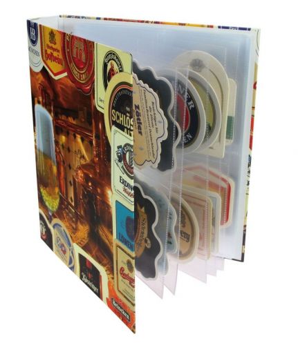 Safe Sammelalbum für Bierdeckel mit 20 Folienblättern Nr. 7922 Neu