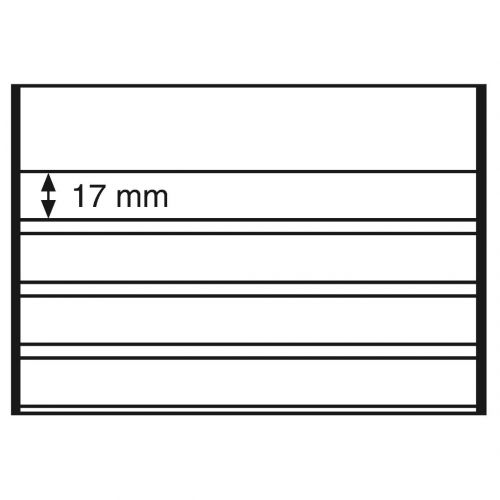 Leuchtturm Steckkarten mit 3 Str. und Schutzblatt 158x113mm 100erPack 341465 Neu