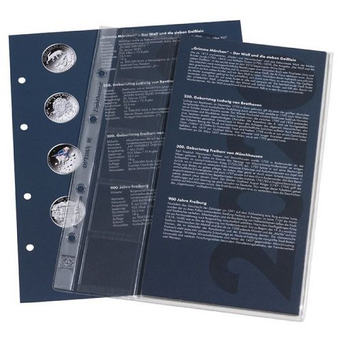 Leuchtturm Nachtrag 2020 für Vordruckalbum "Dt. 20-Euro-Gedenkmünzen" 361082 Neu