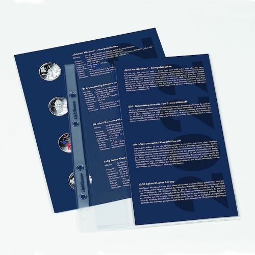 Leuchtturm Nachtrag 2022 für Vordruckalbum "Dt. 20-Euro-Gedenkmünzen" 365445 Neu