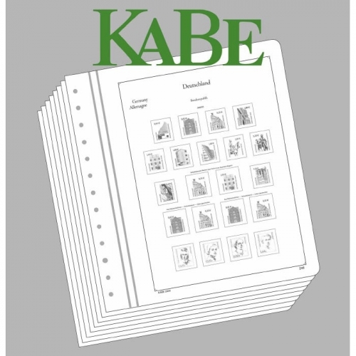 KABE Österreich 1960-1969 Vordrucke o.T. neuwertig