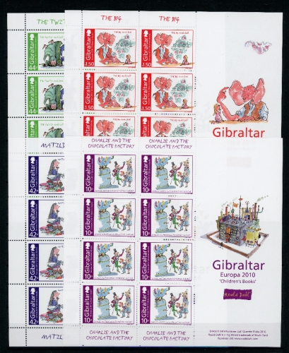 Gibraltar Kleinbogensatz 2010 MiNr. 1374-1377 postfrisch Cept 2010