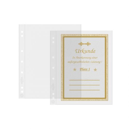 Leuchtturm Münzhüllen NUMIS, 1 Fach für Münzensätze (10er Pack) 304653 Neu