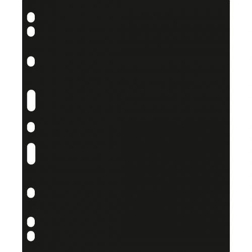 Leuchtturm Zwischenlagen ENCAP, schwarz (5er Pack) 304817 Neu