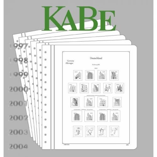KABE Bund 2004 Vordrucke o.T. neuwertig