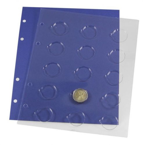 Safe Ergänzungsblatt TOPset für 2 Euro Münzen ohne Kapseln, neutral Nr. 7854 Neu