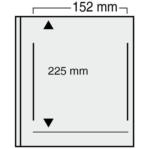 Safe Variant Ergänzungsblätter Transparent Nr. 863 (5er Pack) Neu