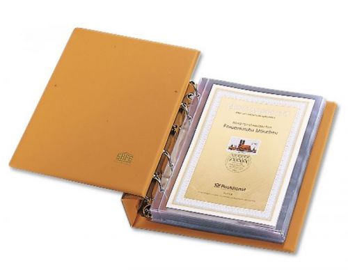 Safe Album Braun Compact-"Luxus" mit 20 Blättern für ETB's Nr. 7882 Neu