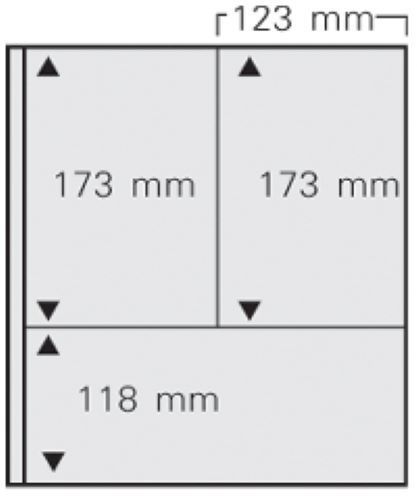 Safe dual Spezialblätter für 10er Bögen Nr. 518 (5er Pack) Neu