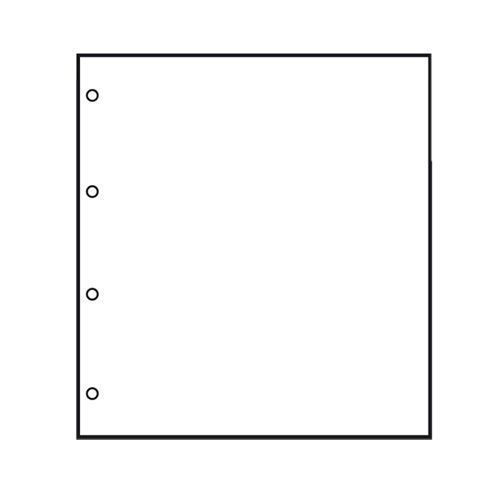 Safe Zwischenblätter Transparent für Compact A4-Album Nr. 500 (10er Pack) Neu