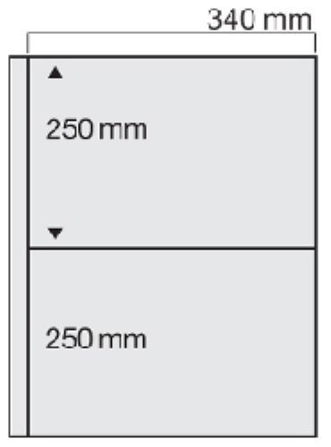 Safe Ergänzungsblätter für Jumbo-Album (5er Pack) Nr. 6050 Neu