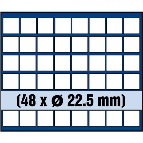 Safe Münztableau 6322 SP für 48 Münzen bis 22,5 mm Ø Neu