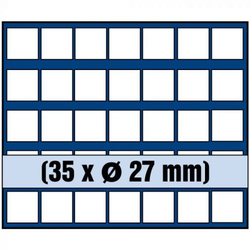 Safe Münztableau 6327 SP für 35 Münzen bis 27 mm Ø Neu