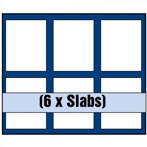 Safe Münztableau 6373 SP für 6 Slabs Neu