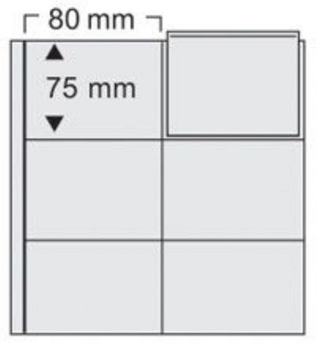 Safe Münzblatt für 6 Münzen zu Coin-Combi Nr. 606 Neu