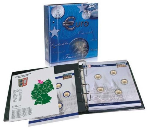 Safe TOPset-Album für 2 € Bundesländer Band 1 (2006 - 2013) Nr. 7821-B1 Neu