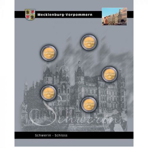 Safe Einzelblatt 2 Euro "Mecklenburg-Vorpommern" Nr. 7821-2 Neu