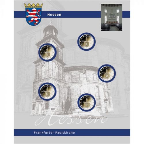 Safe Einzelblatt 2 Euro "Hessen" Nr. 7821-10 Neu