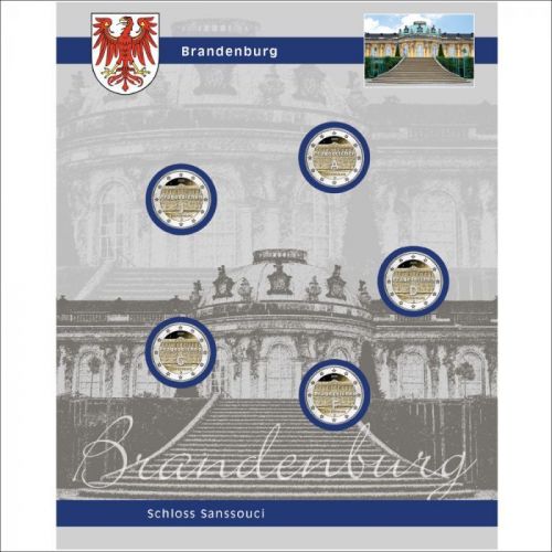 Safe Einzelblatt 2 Euro "Brandenburg" Nr. 7821-15 Neu