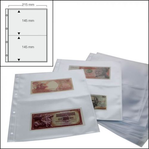 Safe Ergänzungsblätter für Banknotenalbum (50er Pack) Nr. 5479XL Neu