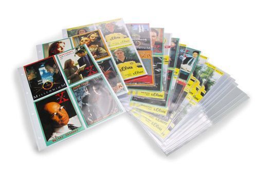 Safe Zusatzblätter 5475 15 Stück für Autogrammkarten Neu