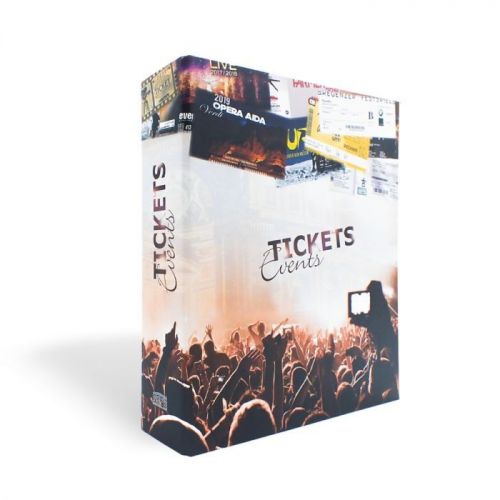 Safe Sammelalbum für Tickets mit 20 Folienhüllen Nr. 7923 Neu