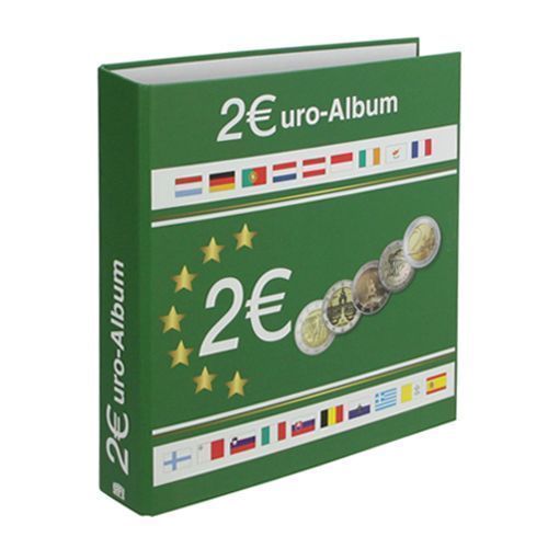 Safe Münzalbum "Designo-2-Euro" Nr. 8557 ohne Inhalt Neu