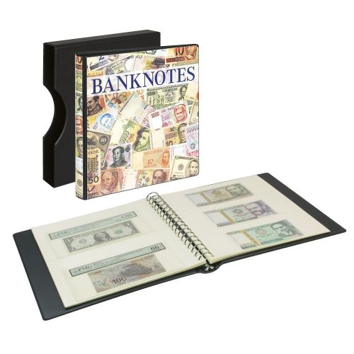 Lindner Banknotenalbum mit Kassette 3701W-814 Neu
