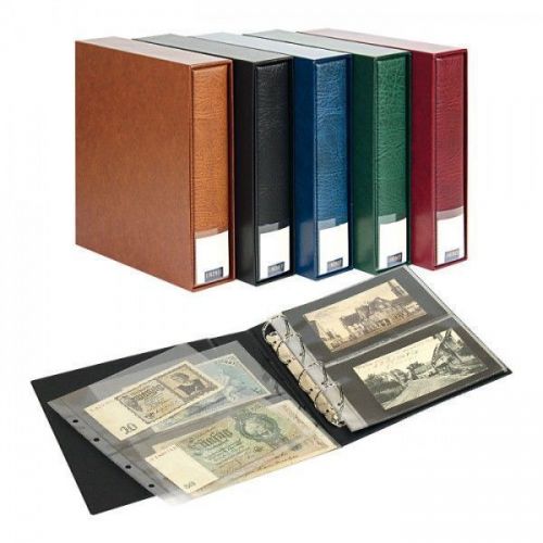 Lindner Banknotenalbum Publica M hellbraun 3532BN-H Neu