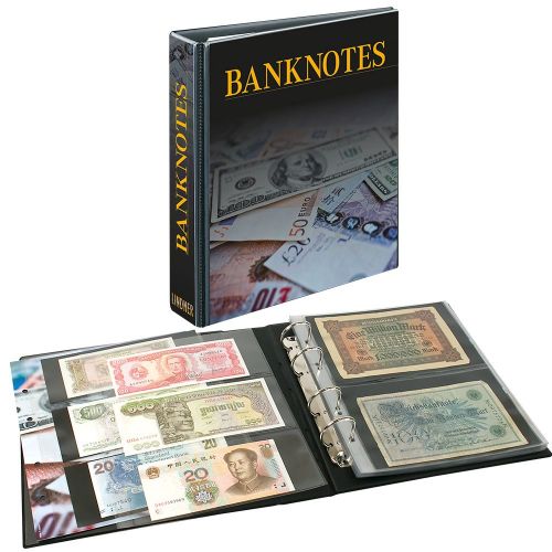 Lindner Banknotenalbum Publica M inkl. 20 Blättern 3537 Neu