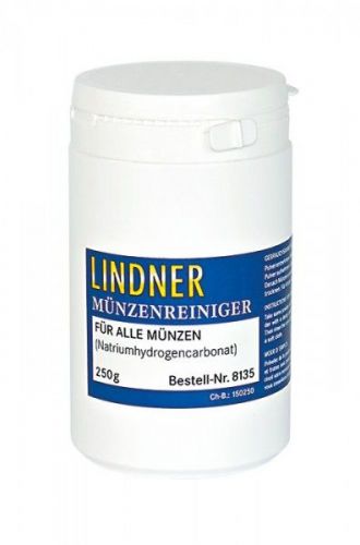 Lindner Münzen-Reinigungspulver auf Natron-Basis 8135 Neu