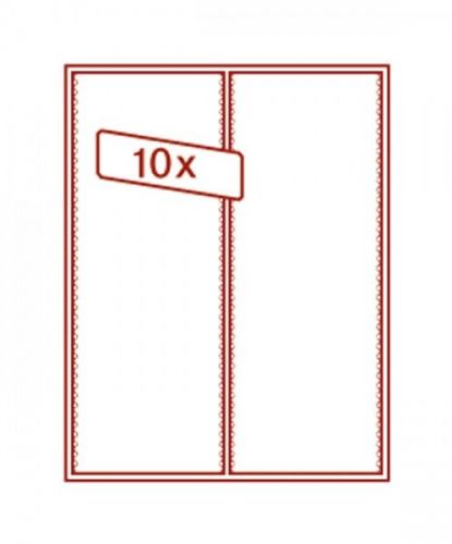 Lindner Sammelbox Dunkelrot Rauchglas 2462 Neu